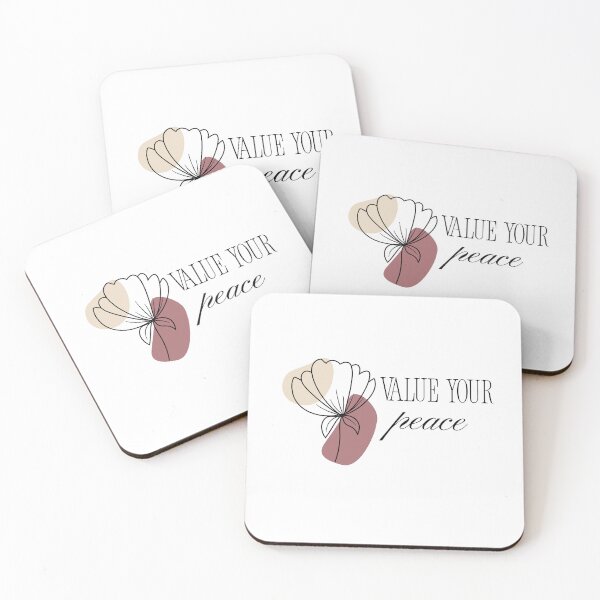 Item preview, Value Your Peace designed and sold by SilkandScriptStudio.
