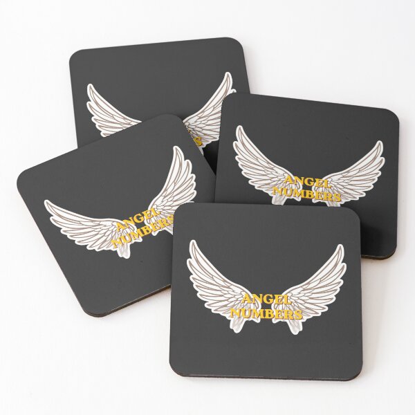 Item preview, Angel Numbers Spiritual Wings Typography Design – Divine Guidance Aesthetic designed and sold by CosmicQuietLab.