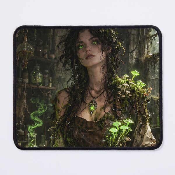 Item preview, The Rotten-Bloom Alchemist - Dark Fantasy Woman designed and sold by bapupa.