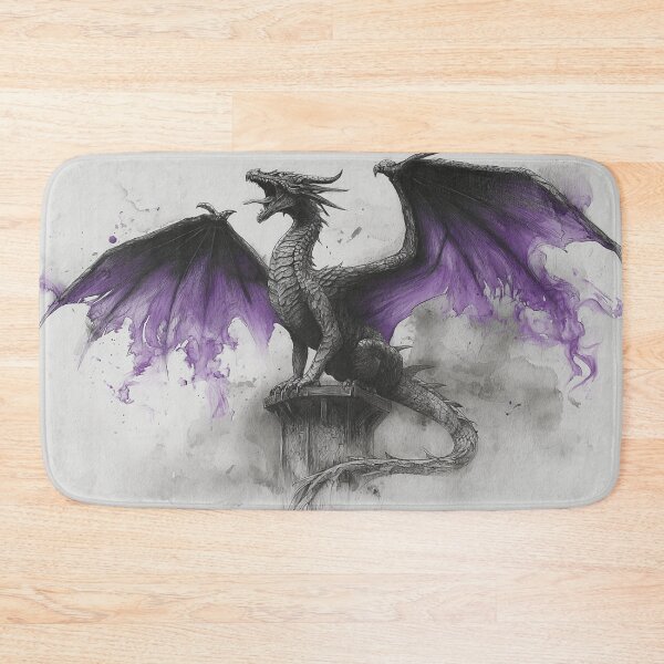 Item preview, Dark Fantasy Dragon with Purple Wings designed and sold by Ykvaere.
