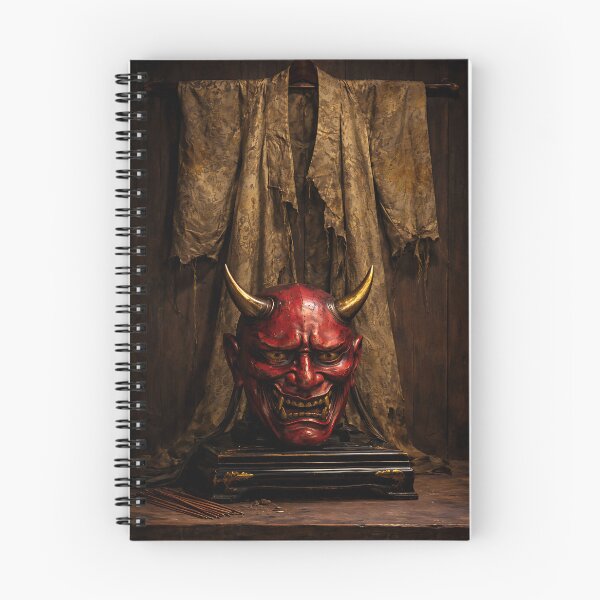 Item preview, Cursed Noh Stage Mask - Japanese Hannya Demon designed and sold by bapupa.