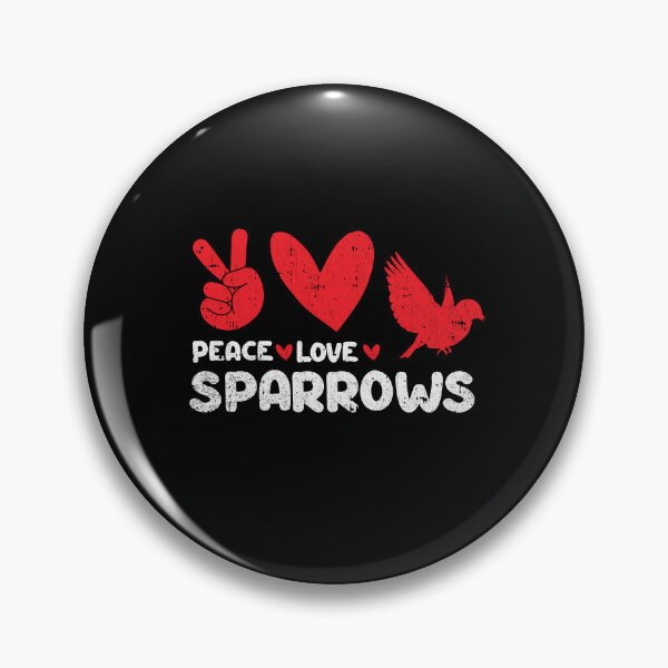 Item preview, Peace - Love - sparrows  designed and sold by GabbyKash.