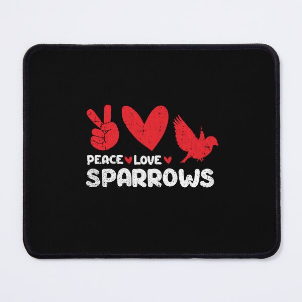 Item preview, Peace - Love - sparrows  designed and sold by GabbyKash.