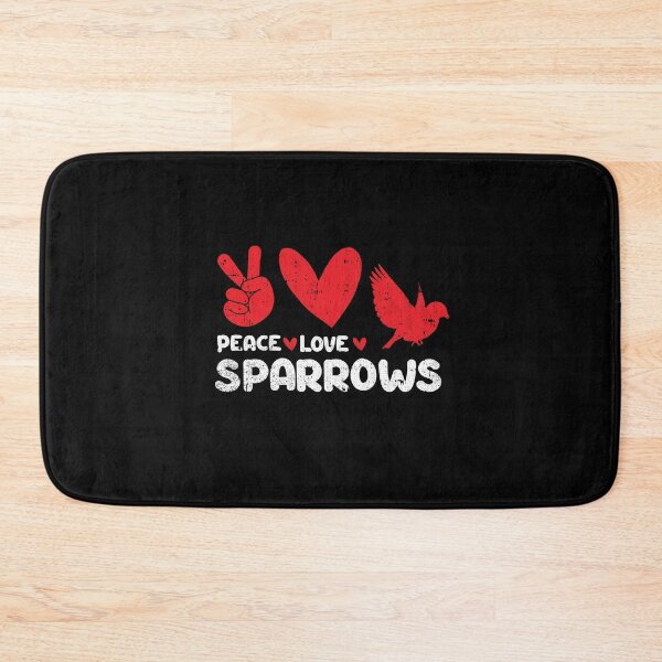 Item preview, Peace - Love - sparrows  designed and sold by GabbyKash.