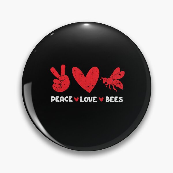 Item preview, Peace - Love - bees  designed and sold by GabbyKash.