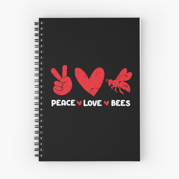 Item preview, Peace - Love - bees  designed and sold by GabbyKash.