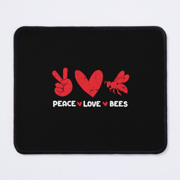 Item preview, Peace - Love - bees  designed and sold by GabbyKash.