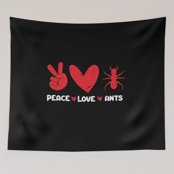 Item preview, Peace - Love - ants  designed and sold by GabbyKash.