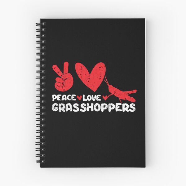 Item preview, Peace - Love - Grasshoppers  designed and sold by GabbyKash.