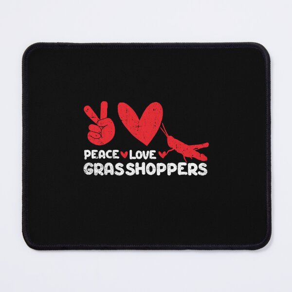 Item preview, Peace - Love - Grasshoppers  designed and sold by GabbyKash.