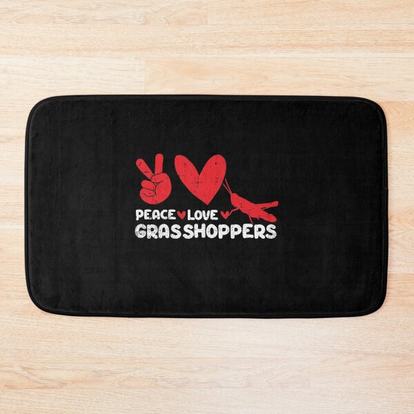 Item preview, Peace - Love - Grasshoppers  designed and sold by GabbyKash.
