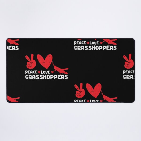 Item preview, Peace - Love - Grasshoppers  designed and sold by GabbyKash.