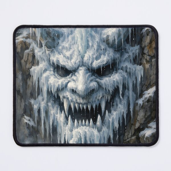 Item preview, Frozen Waterfall Demon - Japanese Hannya Demon designed and sold by bapupa.