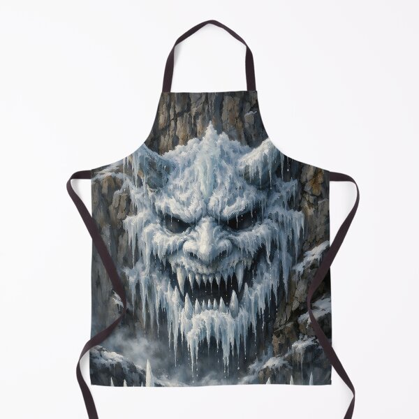 Item preview, Frozen Waterfall Demon - Japanese Hannya Demon designed and sold by bapupa.