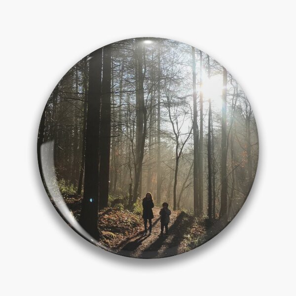 Item preview, Sunlight Through Winter Forest Trees, Shropshire England designed and sold by TheGildedGrove.