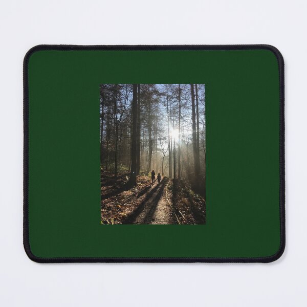 Item preview, Sunlight Through Winter Forest Trees, Shropshire England designed and sold by TheGildedGrove.