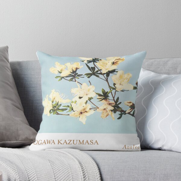 Item preview, Azaleas – Ogawa Kazumasa (1898) – Vintage Japanese botanical illustration designed and sold by Artyfact1.