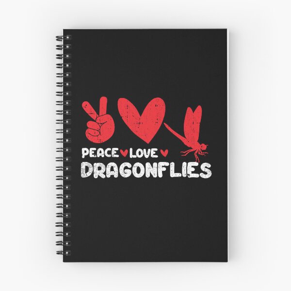 Item preview, Peace - Love - dragonflies  designed and sold by GabbyKash.