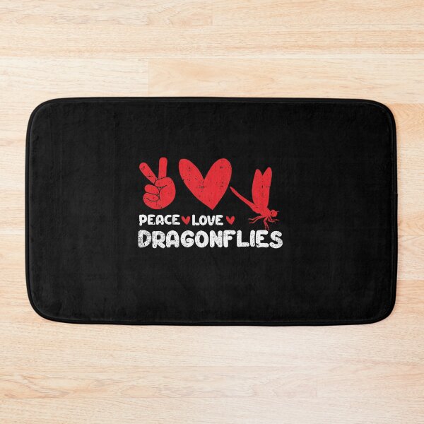 Item preview, Peace - Love - dragonflies  designed and sold by GabbyKash.