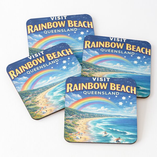 Item preview, Rainbow Beach, Australia designed and sold by maximinano100k.