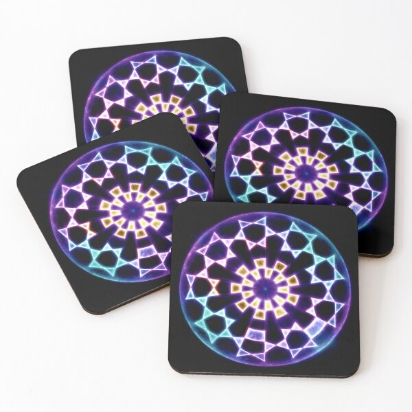 Item preview, Crop circle astral neon designed and sold by MessageToEarth.