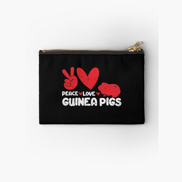 Item preview, Peace - Love - guinea pigs Animals lover designed and sold by GabbyKash.