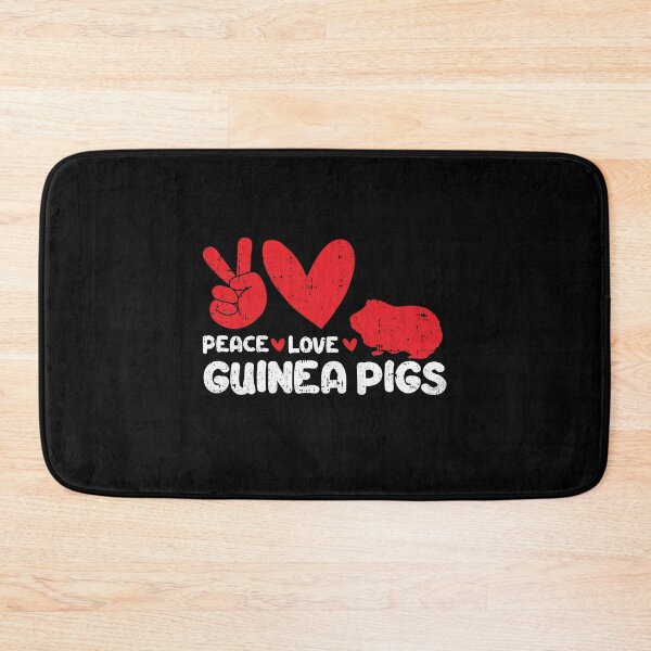 Item preview, Peace - Love - guinea pigs Animals lover designed and sold by GabbyKash.