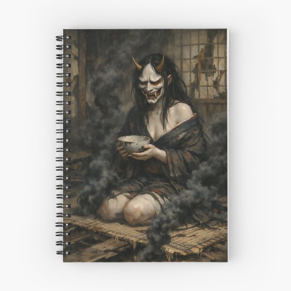 Item preview, Ruined Tea House Wraith - Japanese Hannya Demon designed and sold by bapupa.
