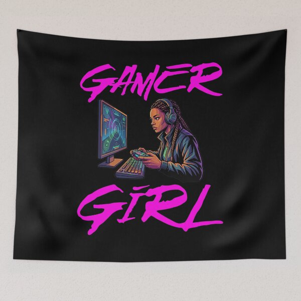 Item preview, Gamer girl designed and sold by ReneMM.
