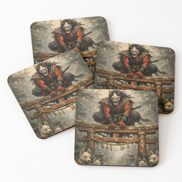 Item preview, Torii Gate Ambush - Japanese Hannya Demon Art designed and sold by bapupa.