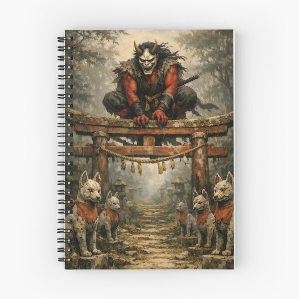 Item preview, Torii Gate Ambush - Japanese Hannya Demon Art designed and sold by bapupa.