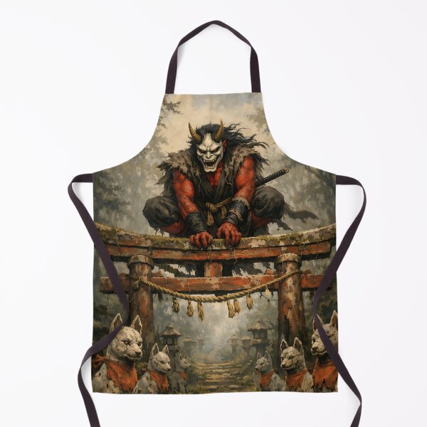Item preview, Torii Gate Ambush - Japanese Hannya Demon Art designed and sold by bapupa.