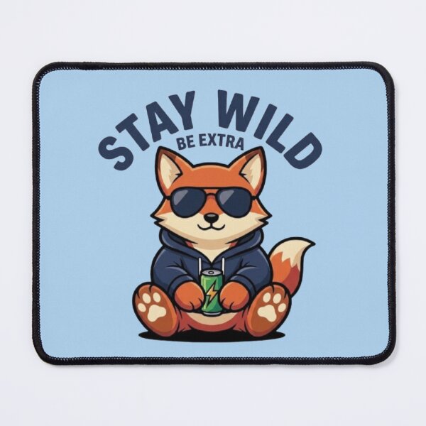 Item preview, Stay Wild – Be Extra designed and sold by Dogandesighn.