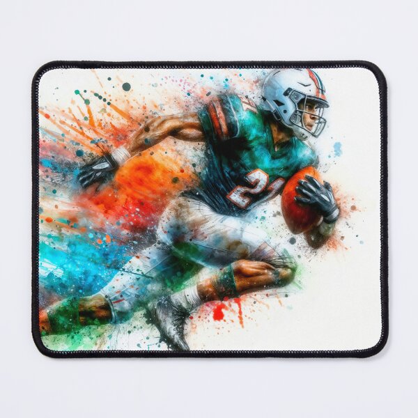 Item preview, Dynamic footballer in action designed and sold by paulrommer.