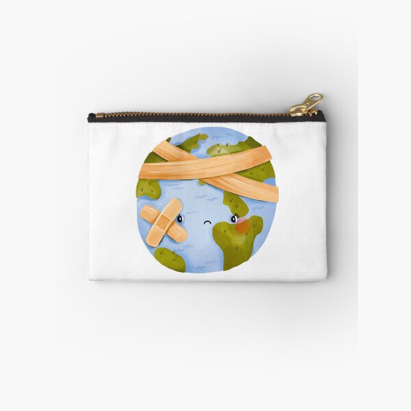 Item preview, Injured cute Earth  designed and sold by the-myro.