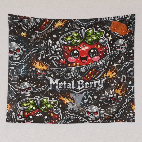 Item preview, Metal Berry – Epic Fruit of Power designed and sold by inkioboutique.