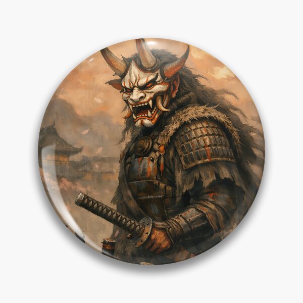 Item preview, Vermilion Bridge Guardian - Japanese Hannya Demon Art designed and sold by bapupa.