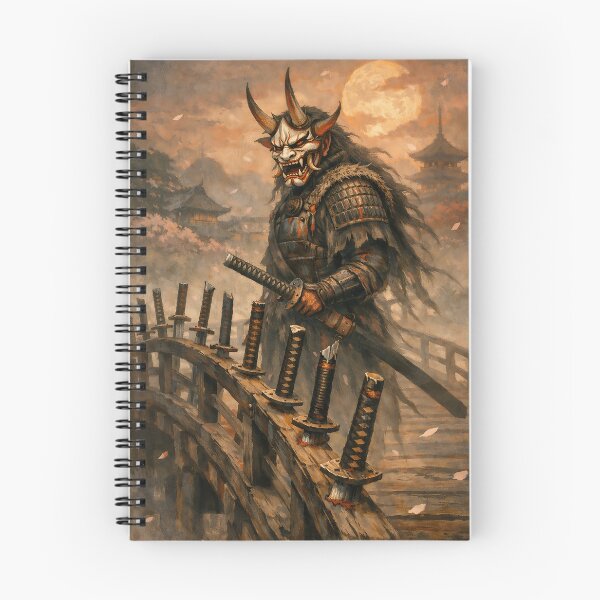Item preview, Vermilion Bridge Guardian - Japanese Hannya Demon Art designed and sold by bapupa.
