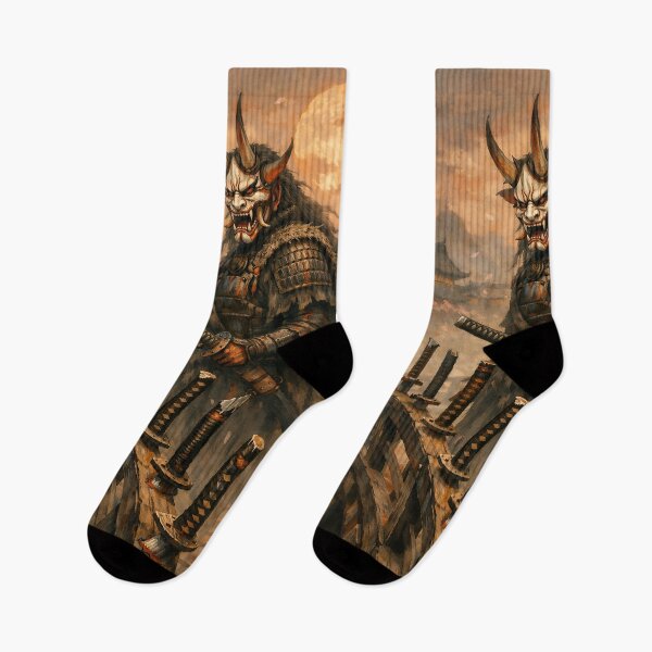 Item preview, Vermilion Bridge Guardian - Japanese Hannya Demon Art designed and sold by bapupa.