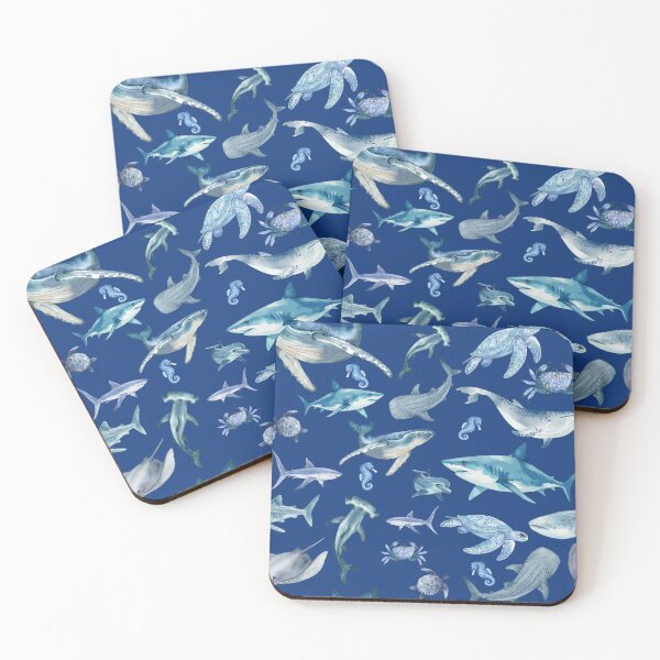 Item preview, Marine Life Pattern designed and sold by SunshineSales.