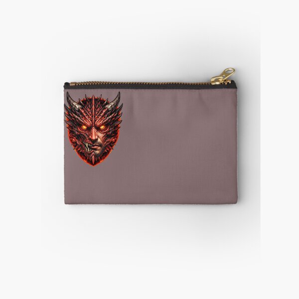 Item preview, Half Human Half Dragon Face – Fiery Hybrid Mythical Streetwear Sticker designed and sold by KrishAuraa.