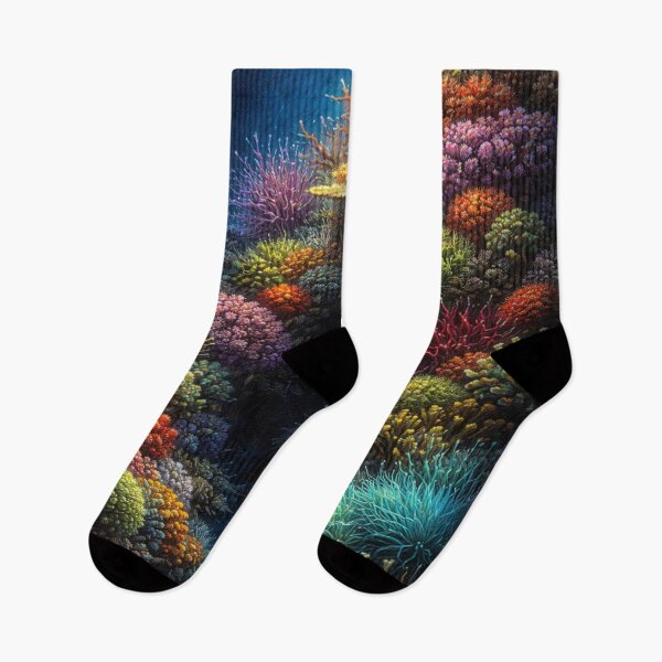 Item preview, Colorful Coral Reef Underwater Vibrant Marine Life designed and sold by Ykvaere.