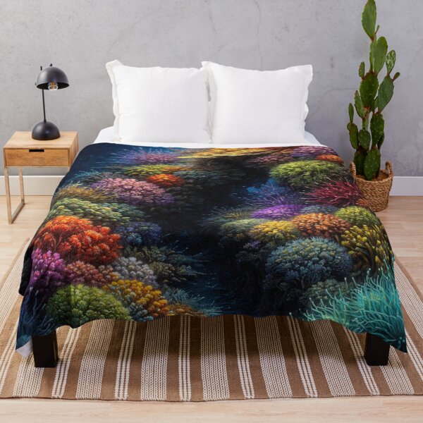 Item preview, Colorful Coral Reef Underwater Vibrant Marine Life designed and sold by Ykvaere.