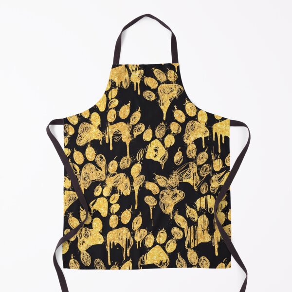 Item preview, Golden Dripping Hearts Seamless Pattern Design designed and sold by Print culturee.