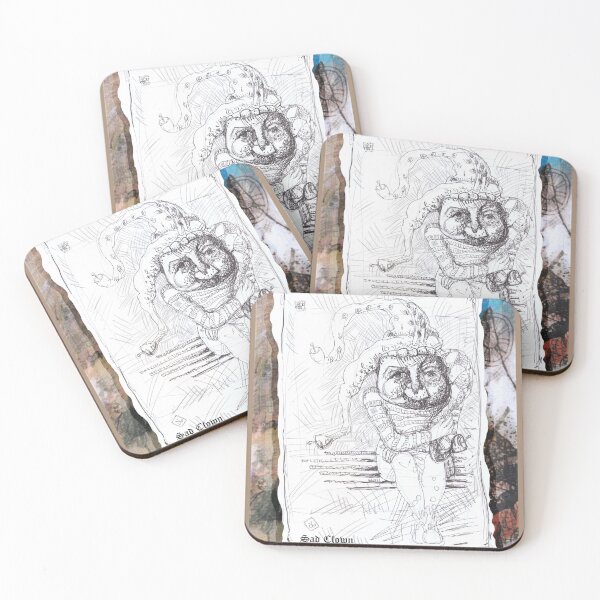 Item preview, Sad Clown (drawing by ACCI) designed and sold by VanyssaGraphics.