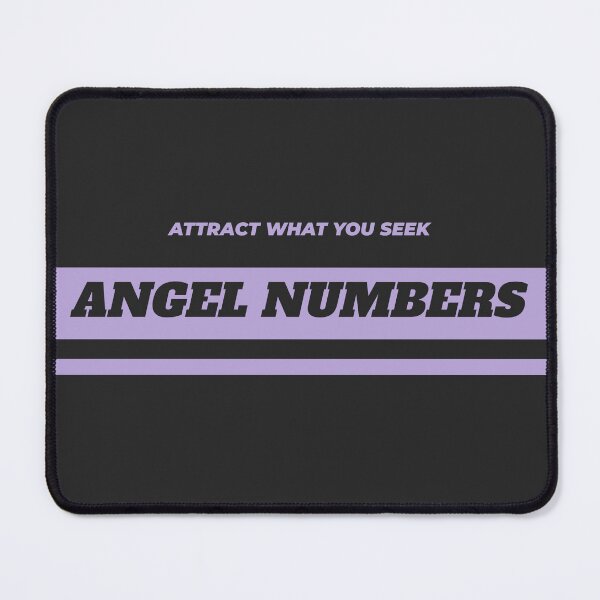 Item preview, Angel Numbers – Attract What You Seek Spiritual Manifestation Typography Design designed and sold by CosmicQuietLab.