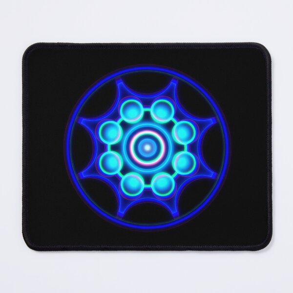 Item preview, Crop circle deep blue designed and sold by MessageToEarth.
