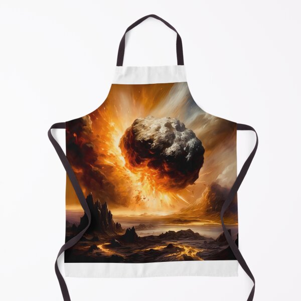 Item preview, Interstellar asteroid strike designed and sold by Island Art Studios.
