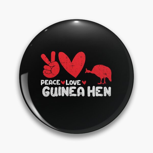 Item preview, Peace - Love - Guinea Hen Animals lover designed and sold by GabbyKash.