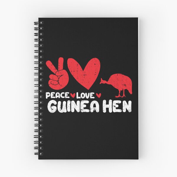 Item preview, Peace - Love - Guinea Hen Animals lover designed and sold by GabbyKash.